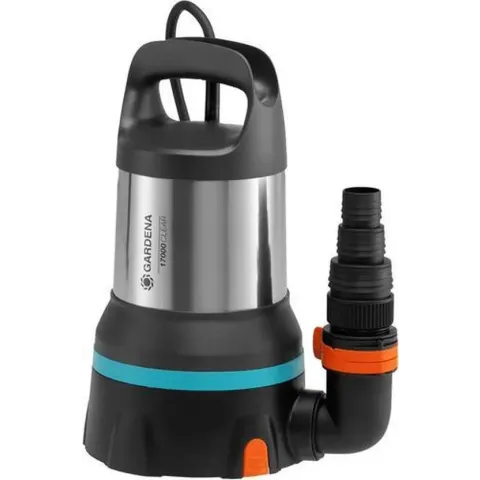 Gardena Dompelpomp Aquasensor 17000 Rvs Zwart/blauw/oranje
