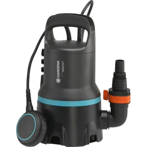 Gardena Vuilwaterpomp 9000 24,3 X 31,7 Cm Rvs Zwart