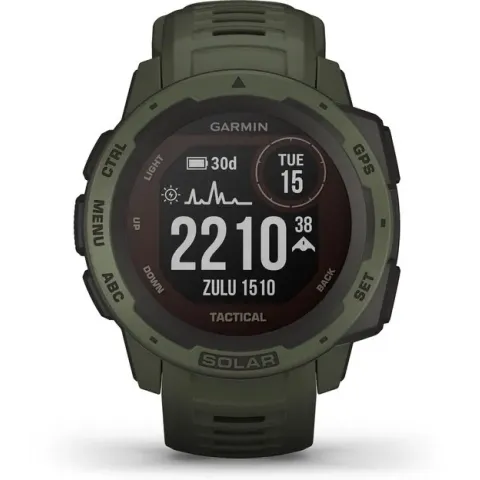Garmin Instinct Solar Tactical  - Sporthorloge - Moss - 45 mm