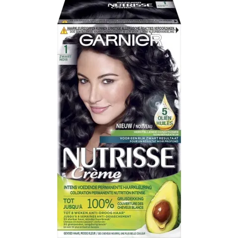 Garnier Nutrisse Crème 10 - Zwart - Haarverf