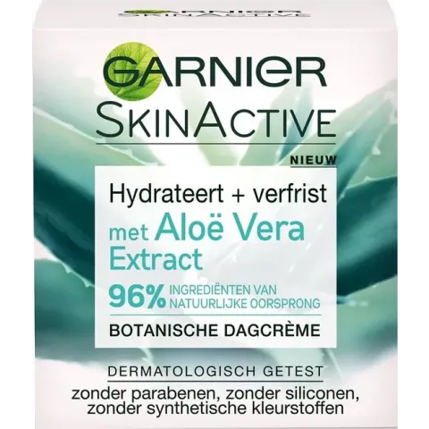 Garnier SkinActive Botanische Dagcrème Aloë Vera - 50 ml - Normale tot Gemengde Huid