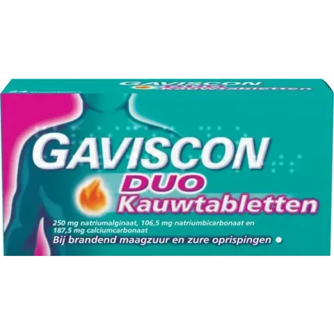 Gaviscon DUO Kauwtabletten - 48 stuks