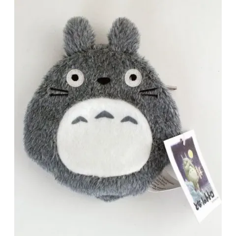 GHIBLI - Plush Purse Grey Totoro 15