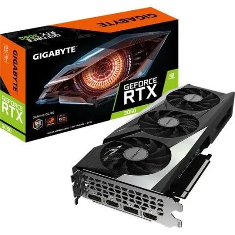 Gigabte GeForce RTX 3050 GAMING OC 8G - Videokaart