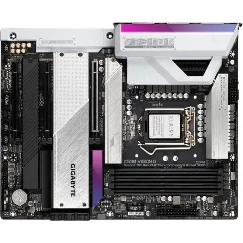 Gigabyte Z590 VISION G moederbord Intel Z590 Express LGA 1200 ATX