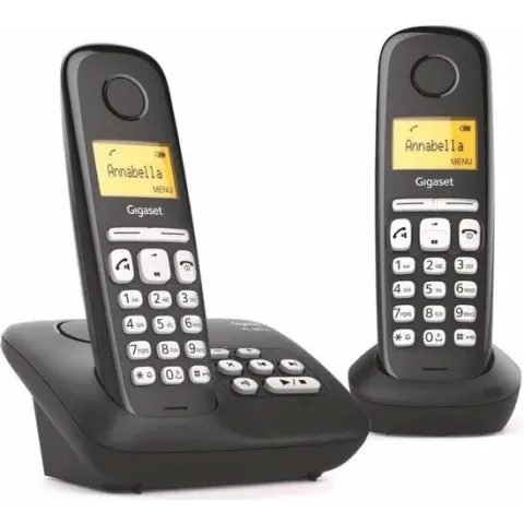 Gigaset AL385A Duo Telefoon + Antwoordapparaat Zwart