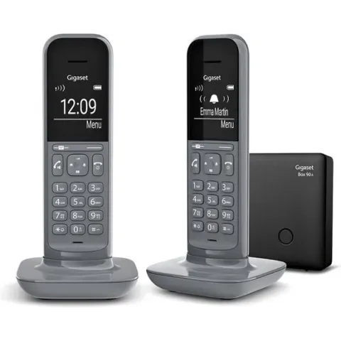 Gigaset CL390A - Duo Dect telefoon - Met antwoordapparaat - Grijs