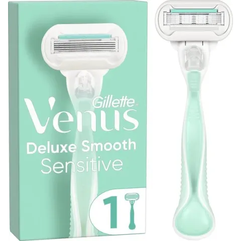 Gillette Venus Deluxe Smooth Sensitive Scheersysteem Voor Vrouwen - Scheermes
