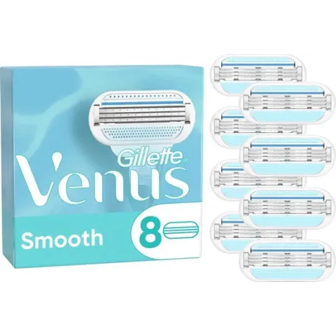Gillette Venus Smooth Scheermesjes Voor Vrouwen - 8 Navulmesjes