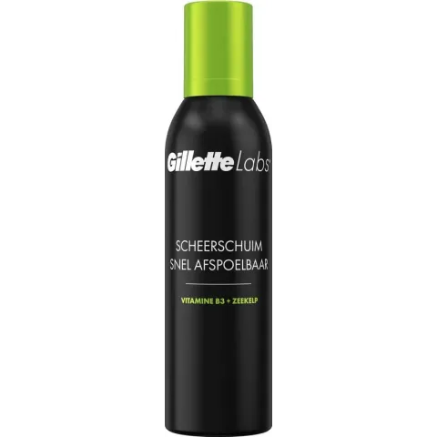 GilletteLabs Snel Afspoelbare Lichtgewicht Scheerschuim - Van Gillette Voor Mannen - 240ml