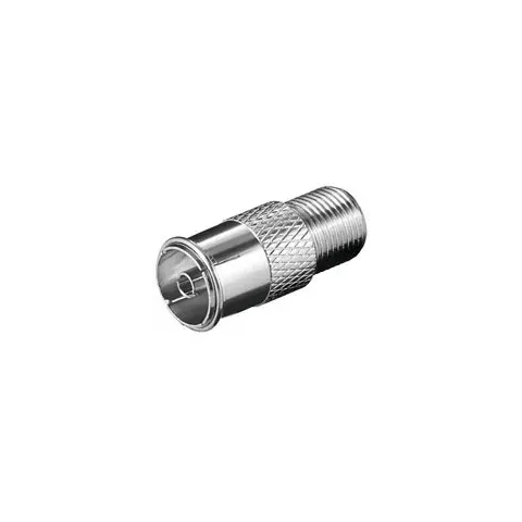 goobay Adapter F-aansluiting naar Coax-aansluiting