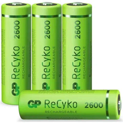 GP oplaadbare batterij AA 2600 mAh 4-pack