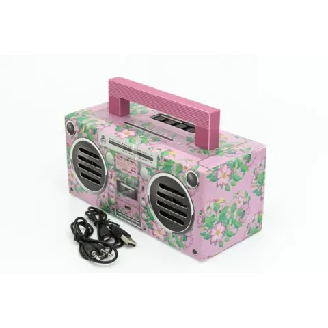 GPO BRONXPINK - GPO draagbare Bluetooth speaker, roze