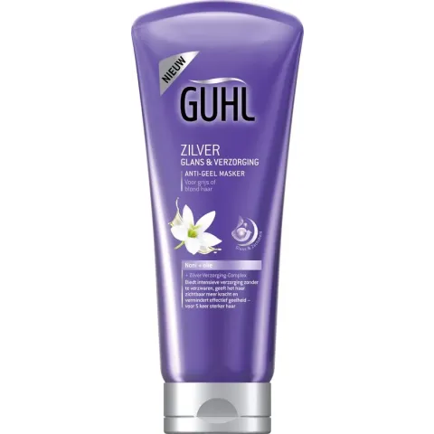 Guhl Zilverglans & Verzorging Anti-Geel Haarmasker 200 ml