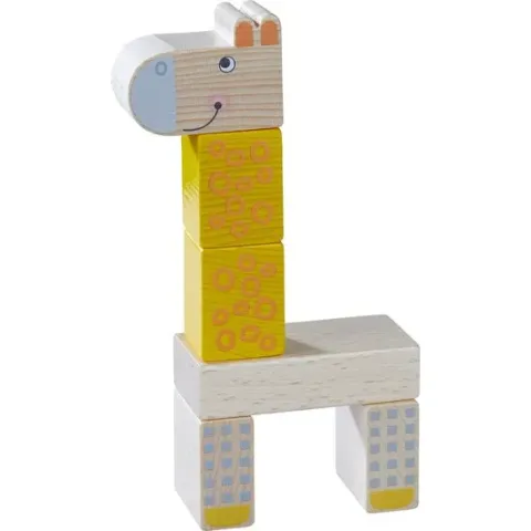 Haba Bouwstenen Dierenparade Junior 28,3 Cm Hout Bruin 25 Stuks