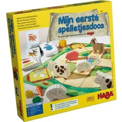 Haba Mijn eerste spelletjesdoos - De grote spelletjesverzameling