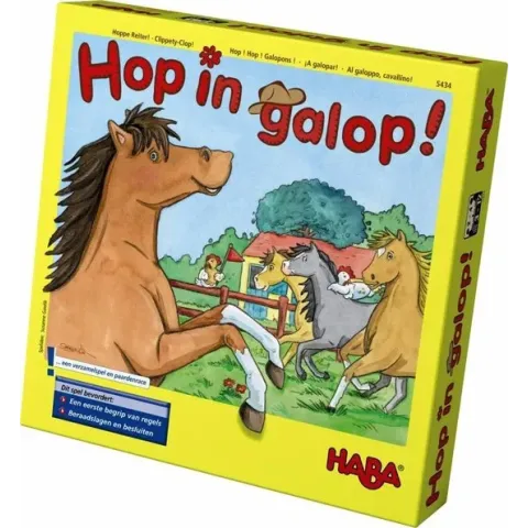 Haba Spel Spelletjes vanaf 3 jaar Hop in Galop