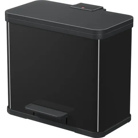 Hailo Öko Trio Plus Prullenbak - 3 x 9L - Zwart