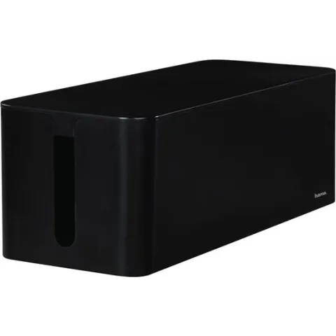 Hama Opbergbox Stekkerdoos Maxi - Zwart