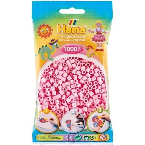 Hama Strijkkralen Rose Pastel 1000 Stuks