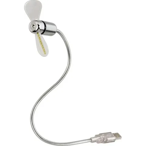Hama Usb Ventilator Met Thermometer