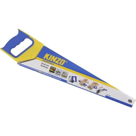 Handzaag Kinzo - 500mm - Geel/Blauw