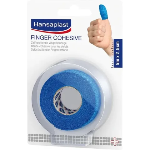 Hansaplast Finger Cohesive Zelfhechtende Vingerbandage 5m x 2.5 cm
