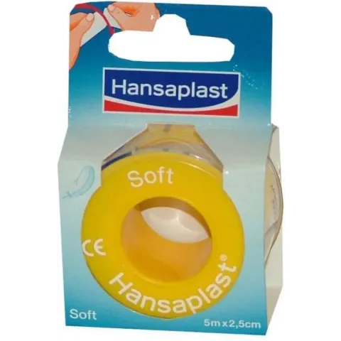 Hansaplast Soft Classic  Hechtpleister - 2,5cm x 5m