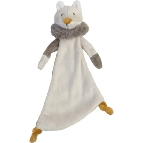 Happy Horse Vos Forester Knuffeldoekje - Grijs - Baby cadeau