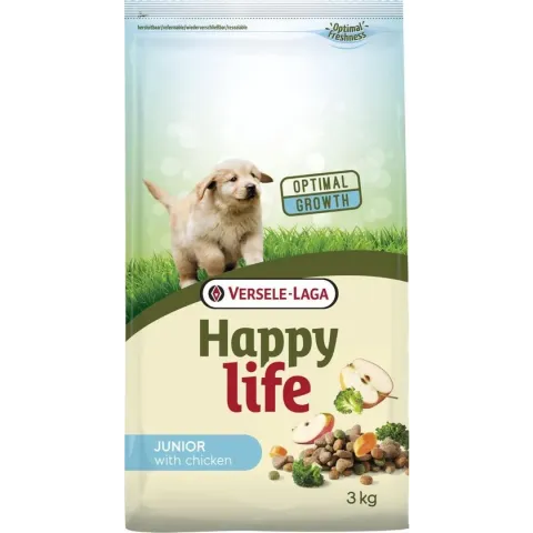 Happy Life Junior Chicken - Hondenvoer - 3 kg