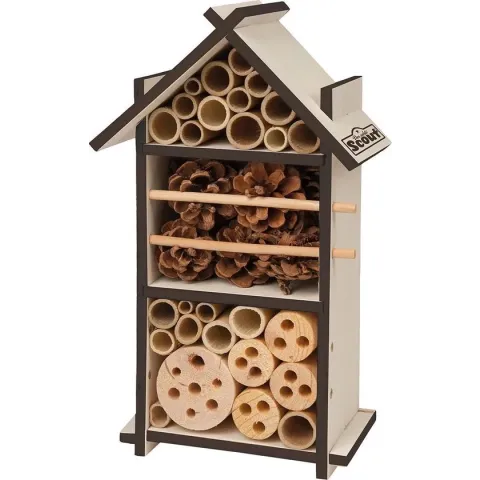 Happy People Insectenhotel Scout 16 X 28 Cm Hout Naturel/bruin
