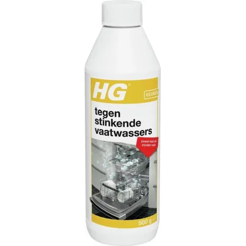 HG tegen stinkende vaatwasser - 500gr - voor 12 behandelingen