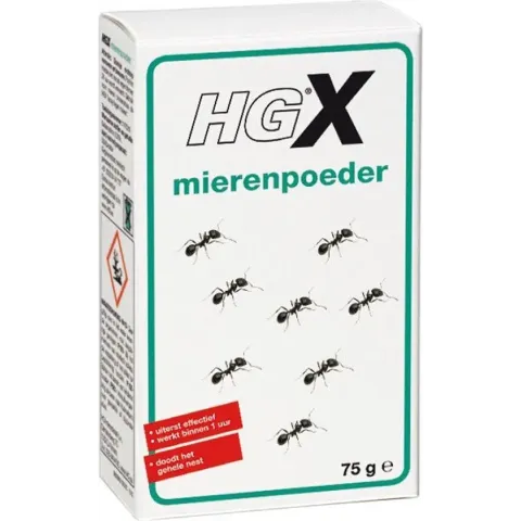 HGX mierenpoeder - 75gr- doodt het gehele nest
