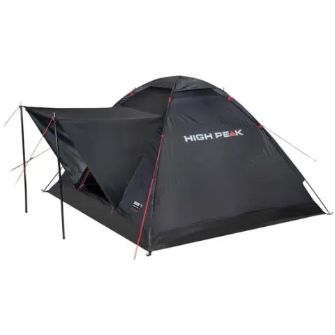 High Peak Beaver 3 - Koepeltent - 3-Persoons - Zwart