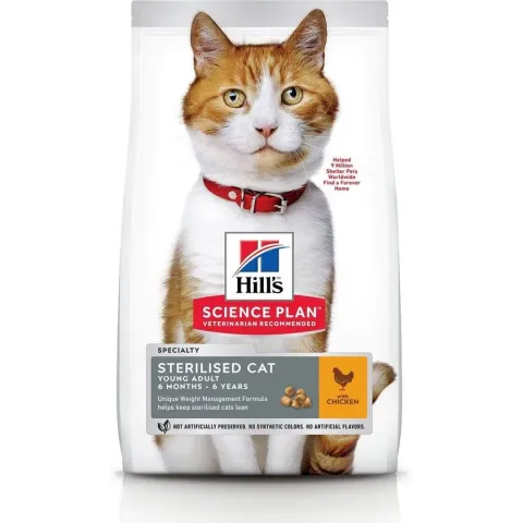 Hill's Science Plan Sterilised Cat - Young Adult - Kattenvoer - 1.5 kg