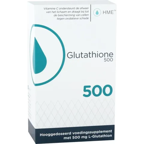 HME Glutathione 500 - 60 vegicaps - Voedingssupplement