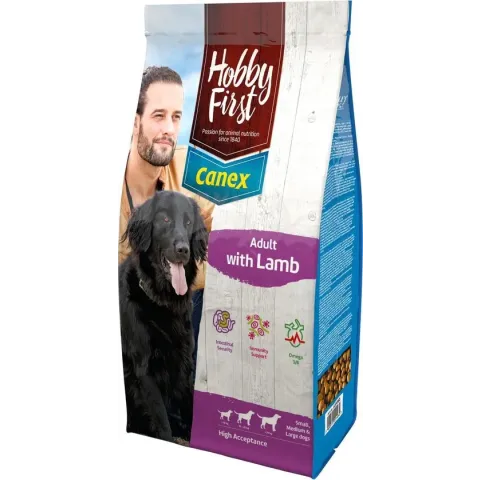 Hobbyfirst Canex Adult Lam - Hondenvoer - 3 kg