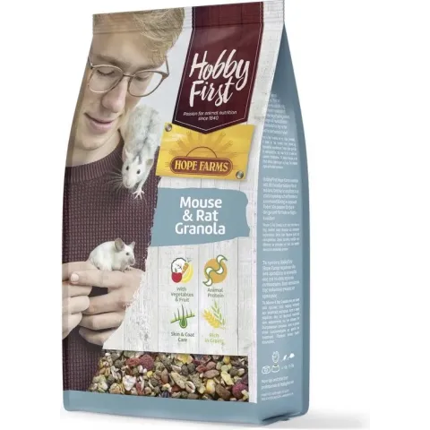 Hobbyfirst Hope Farms Mouse & Rat Granola - Rattenvoer - 800 g