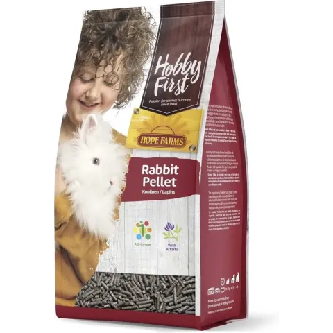 Hobbyfirst Hope Farms Rabbit Pellet - Konijnenvoer - 4 kg
