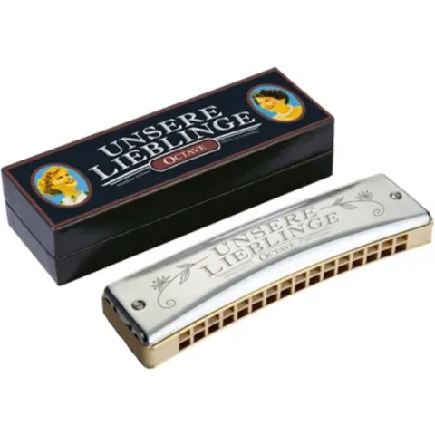 Hohner Unsere Lieblinge 32 G - Octaaf mondharmonica