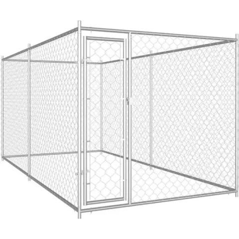 Hondenkennel voor buiten 382x192x185 cm
