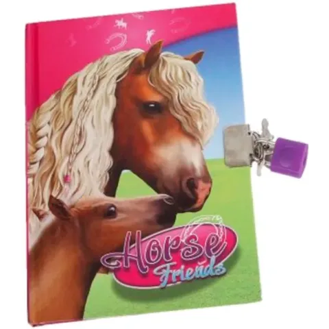 Horse Friends Dagboek Junior Karton/papier Roze 8-delig