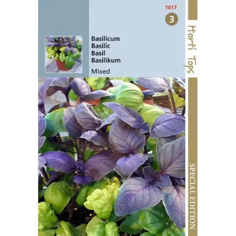 Hortitops zaden - Basilicum mixed 1.5 gram