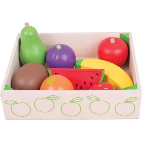 Houten Kistje met Fruit