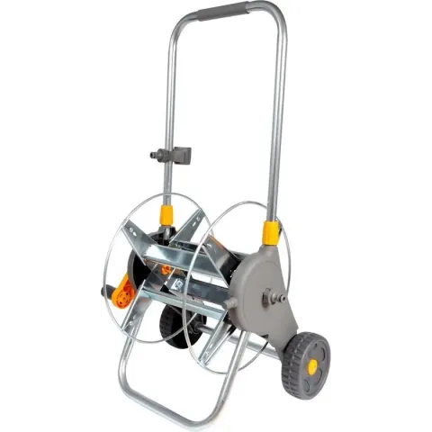 Hozelock Metalen slangenwagen trolley voor maximaal 60 meter ø12,5mm slang