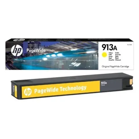 HP 913A - PageWide Inktcartridge / Geel (F6T79AE)