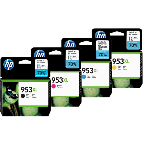 HP 953XL cartridges 4-Kleuren pack