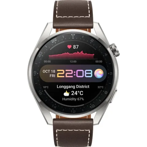 Huawei Watch 3 Pro Classic - Smartwatch - eSIM – 50mm – Bruin