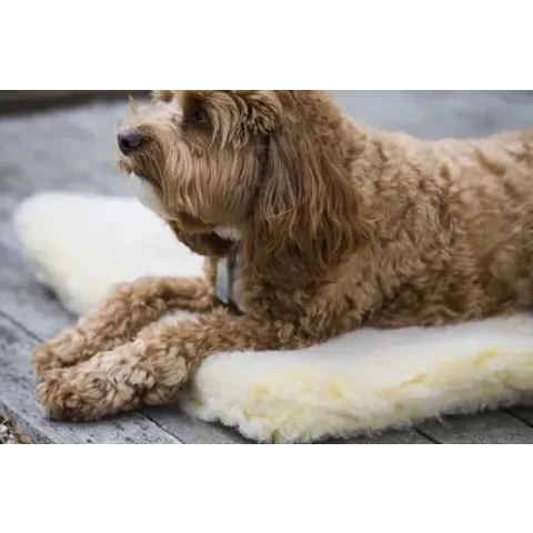 Huggle Hound Wasbare fleece hondenmat - Large 108 x 71 cm