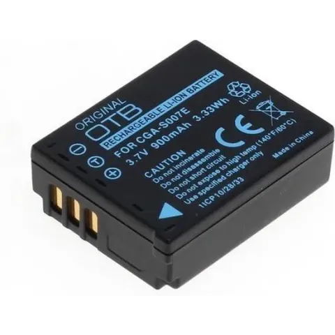 Huismerk Camera-accu CGA-S007 / CGR-S007 voor Panasonic